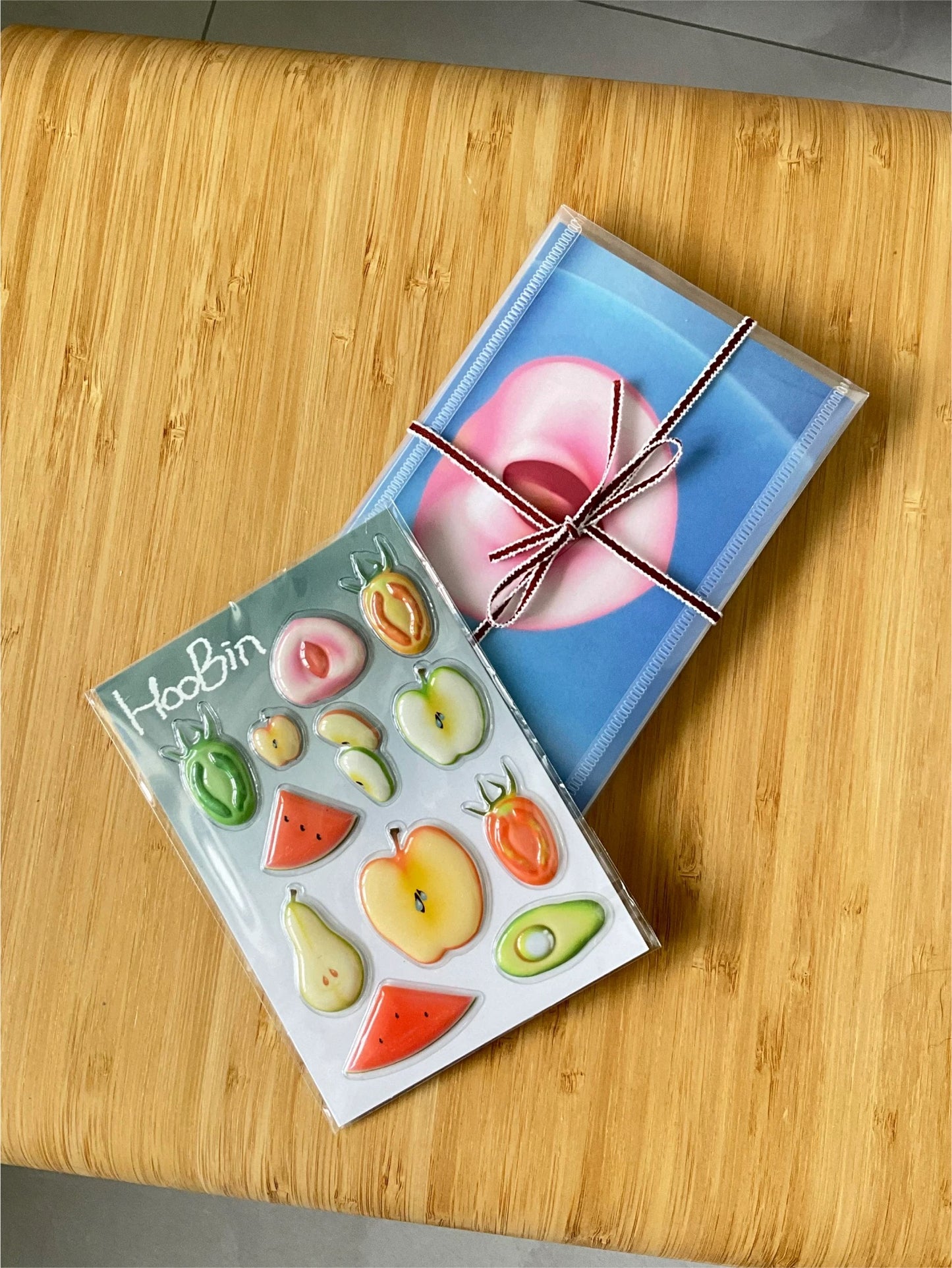 Hoobin - Fruit & Vegetable Waterproof Stickers