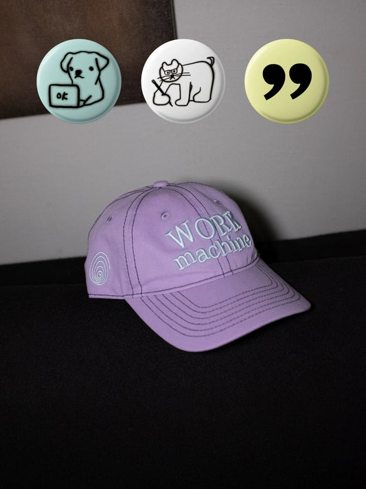 Hoobin - Work Machine Baseball Cap