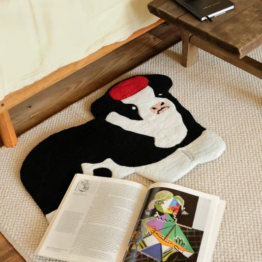 Hoobin - Short-Legged Cow Acrylic Rug