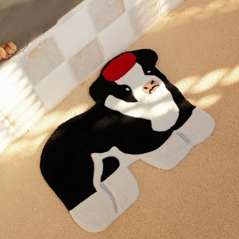 Hoobin - Short-Legged Cow Acrylic Rug