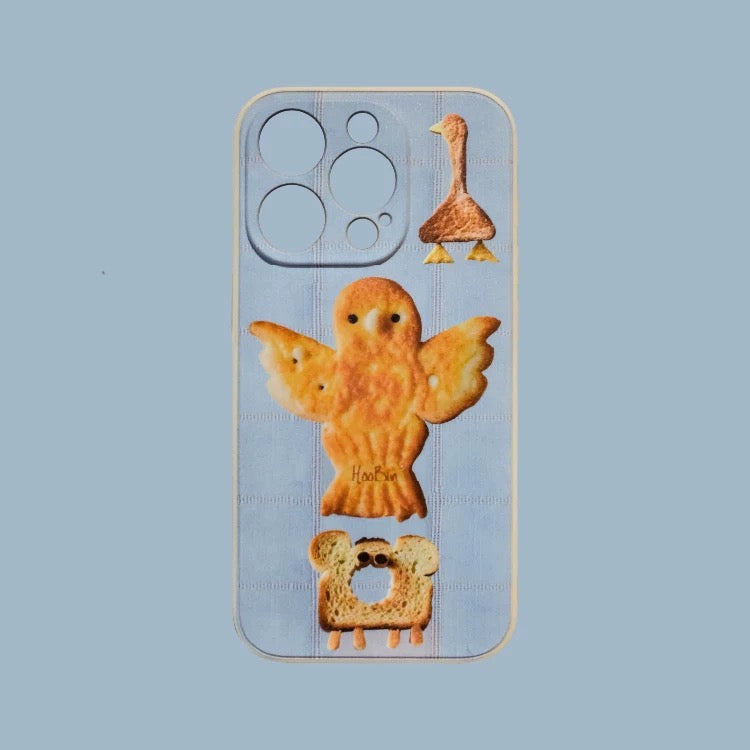Hoobin - Toast & Biscuit Silicone Phone Case