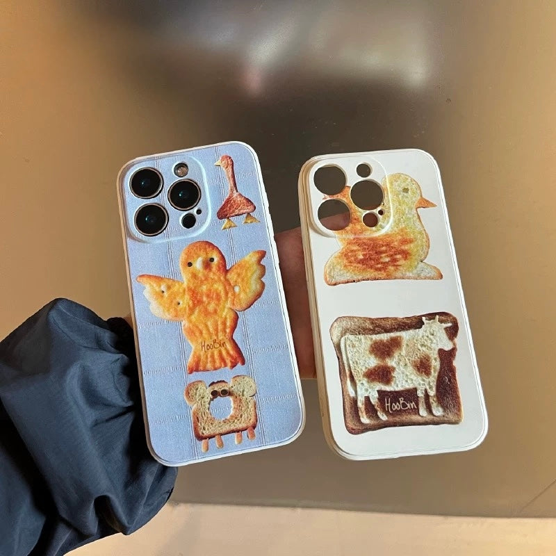 Hoobin - Toast & Biscuit Silicone Phone Case