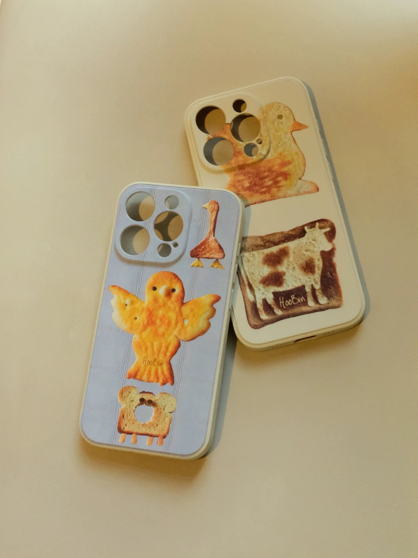 Hoobin - Toast & Biscuit Silicone Phone Case