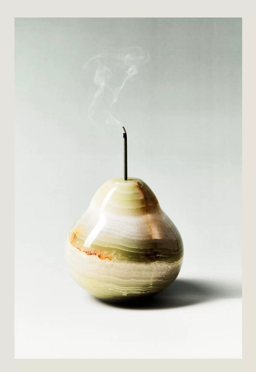 JADE DECO - Natural Jade Fragrance Insertion Set (the Pear)