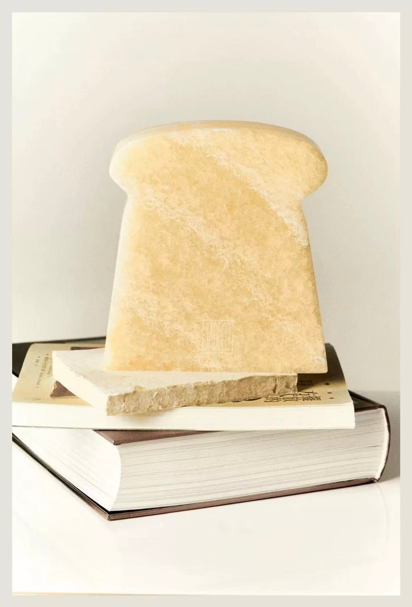 JADE DECO - Natural Jade Toast Bookend