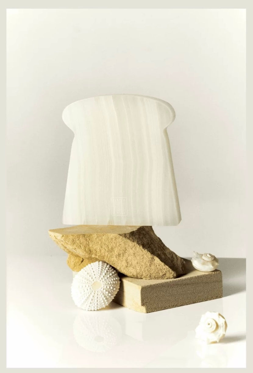 JADE DECO - Natural Jade Toast Bookend