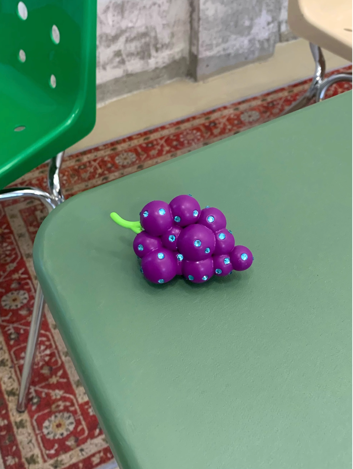 Emo Salad- 3D Printed Grape Ring