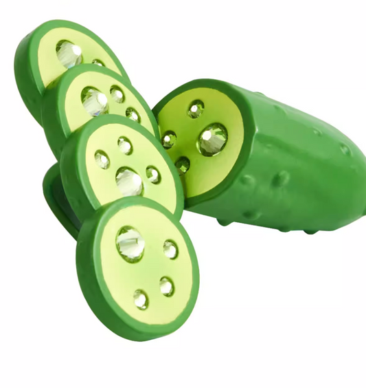 Emo Salad- 3D Printed Cucumber Ring