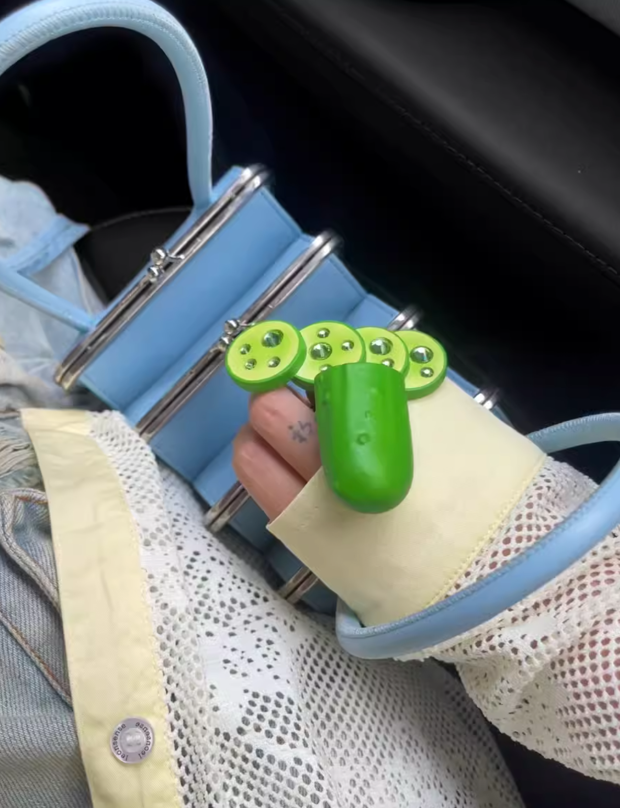 Emo Salad- 3D Printed Cucumber Ring