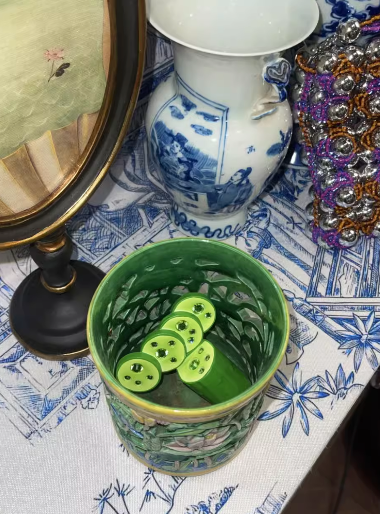 Emo Salad- 3D Printed Cucumber Ring