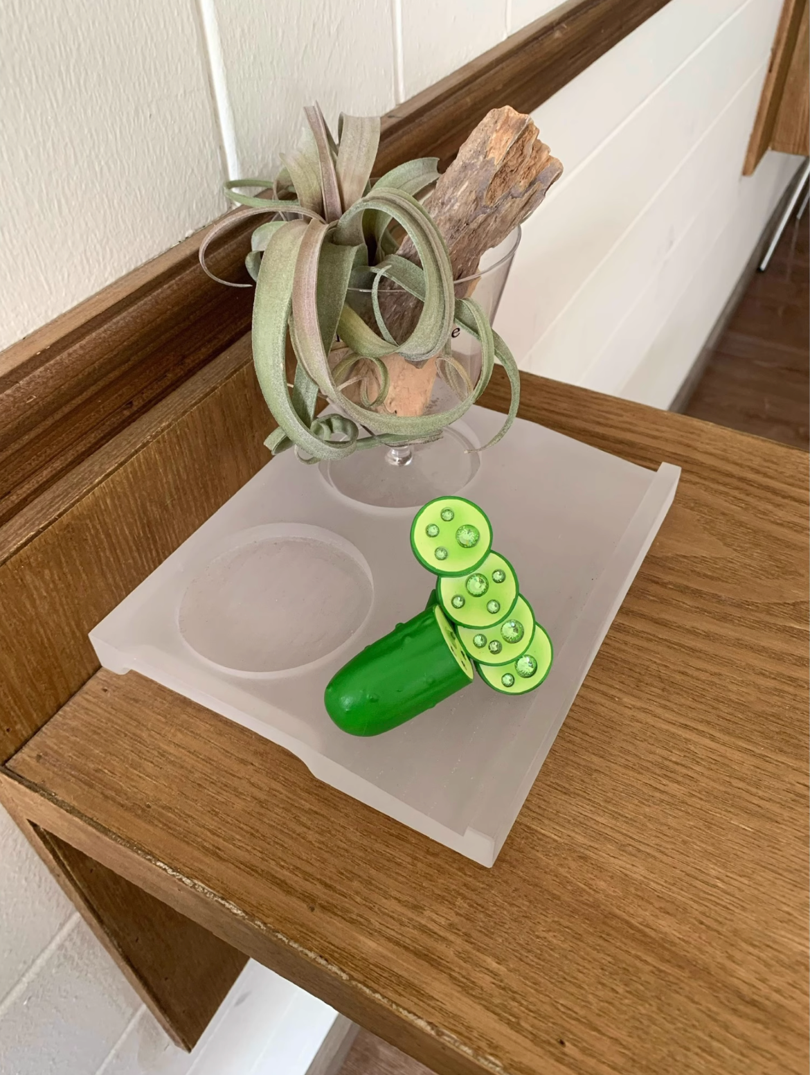 Emo Salad- 3D Printed Cucumber Ring