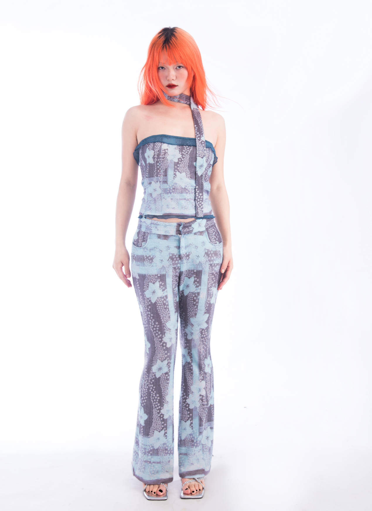 Orangela - Curtain Knitwear Pants