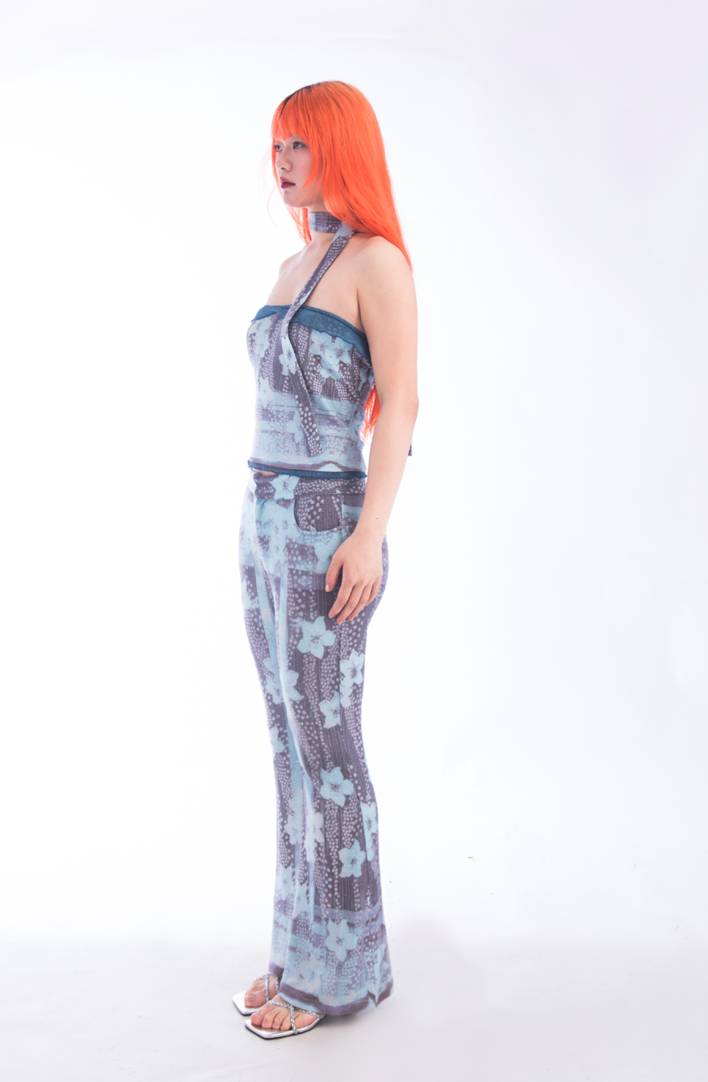 Orangela - Curtain Knitwear Pants