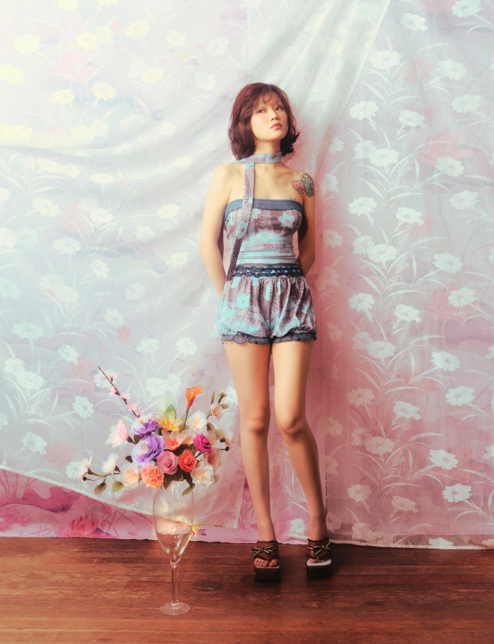 Orangela - Curtain Knitwear Shorts