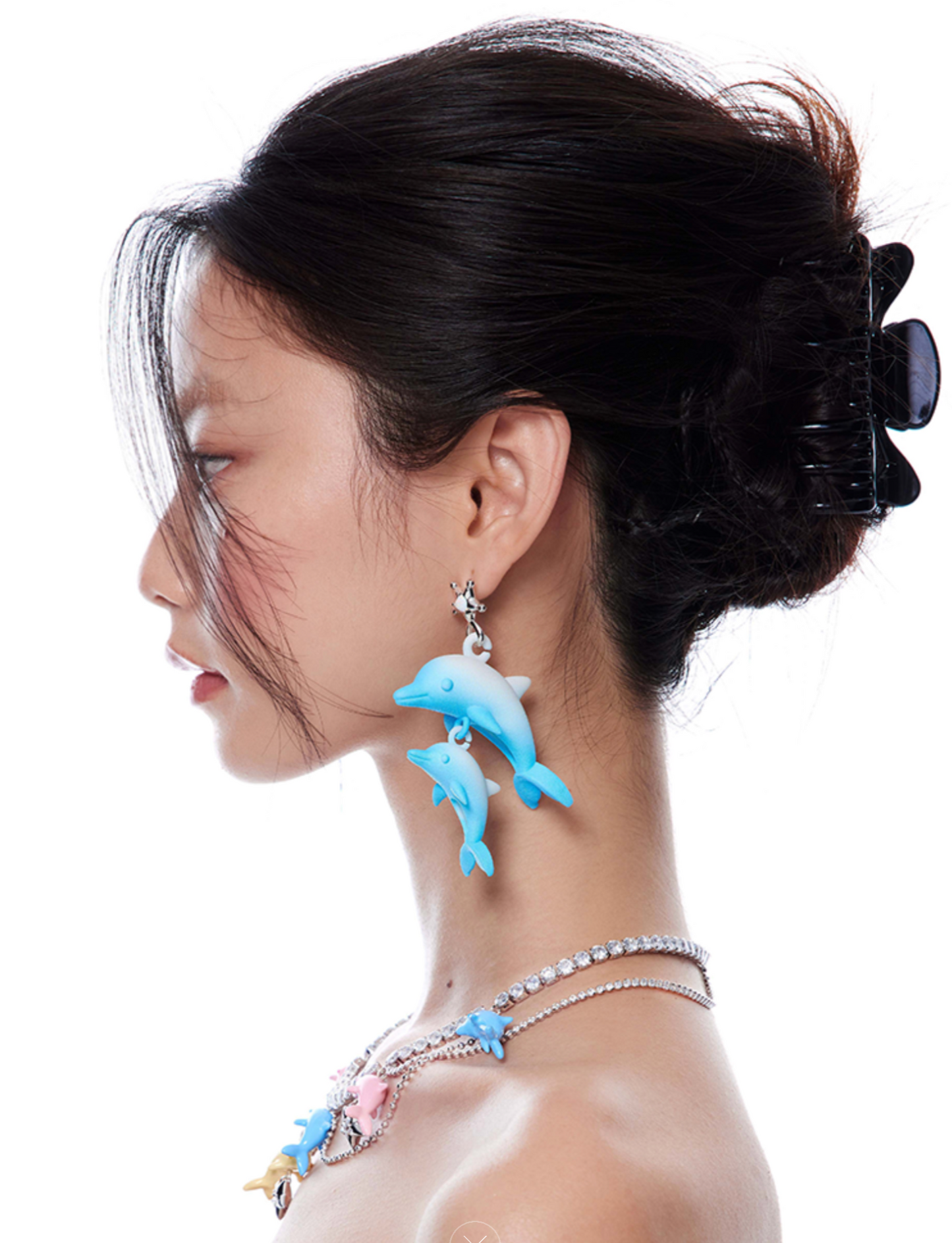 Gelelua - Jumping Dolphin Earrings (My Virtual Toys)