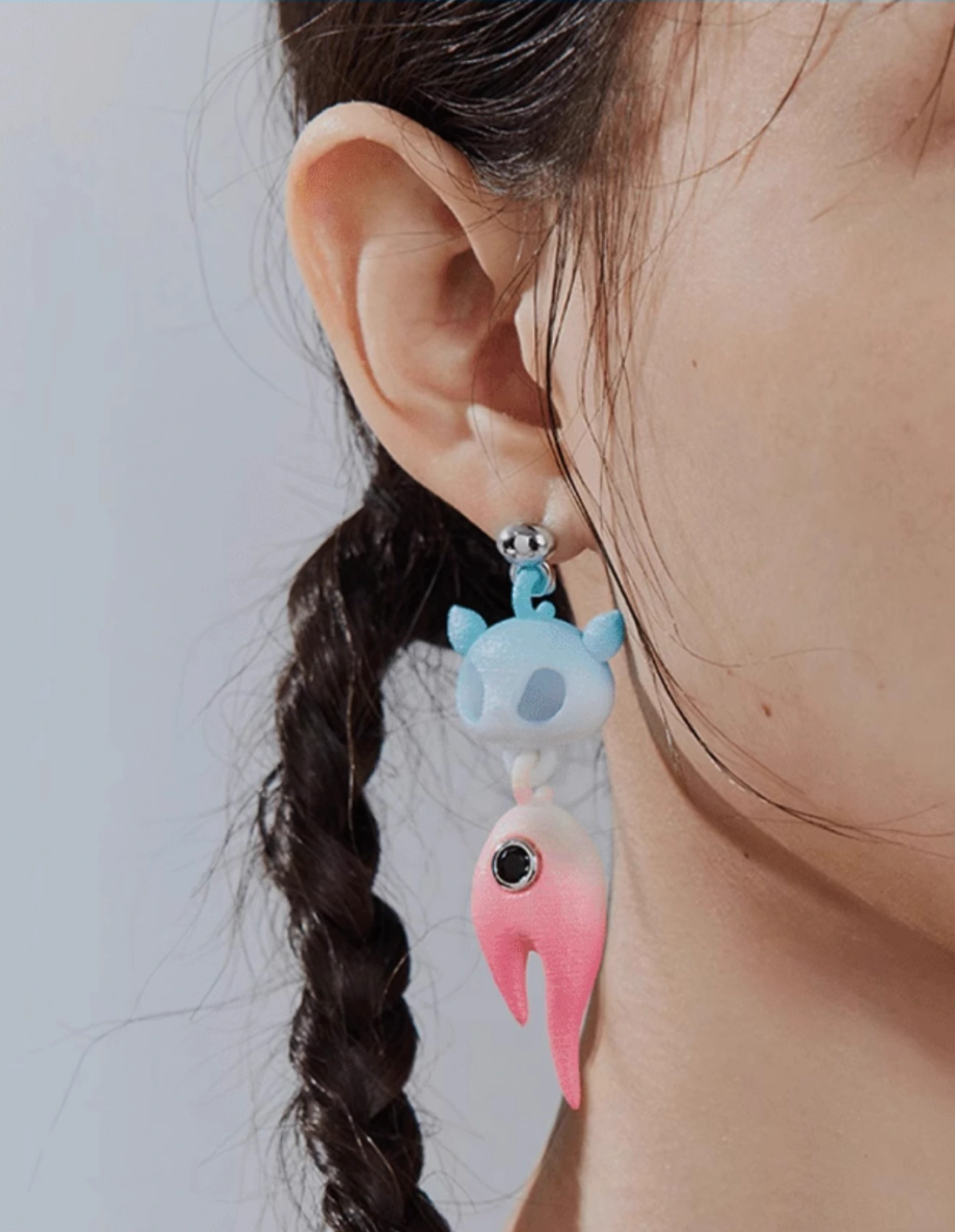 Gelelua - Airbag 3D Print Earrings (Pinball Galaxy)