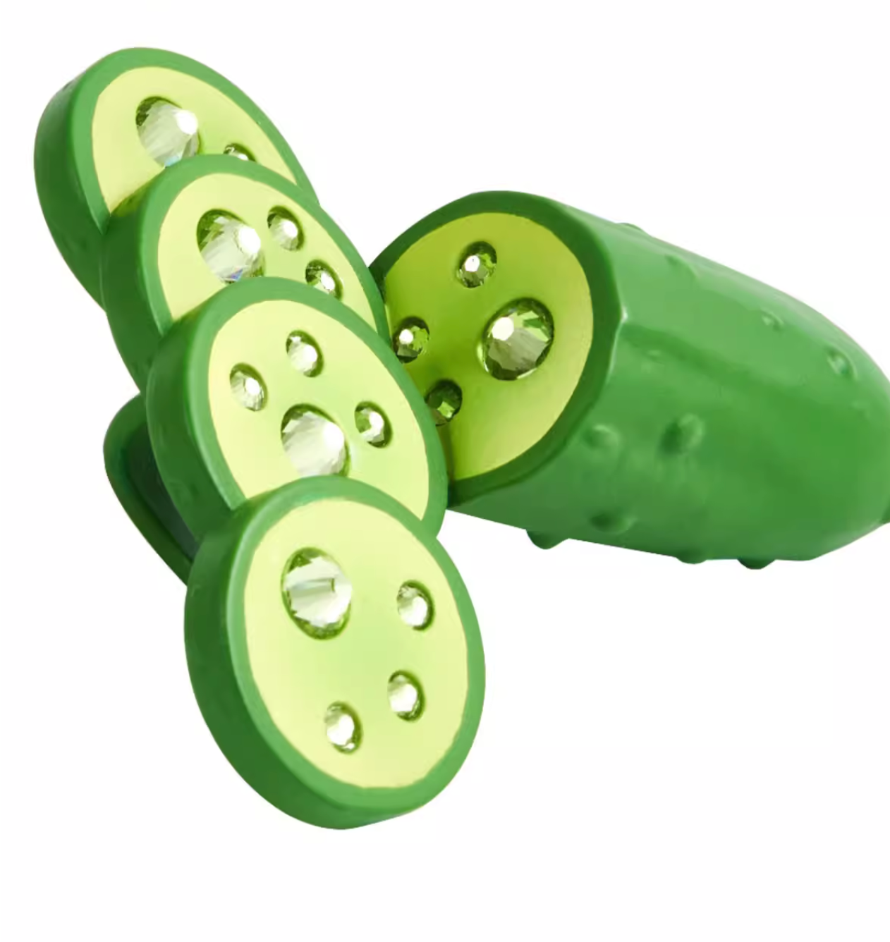 EmoSalad - 3D Printed Cucumber Ring