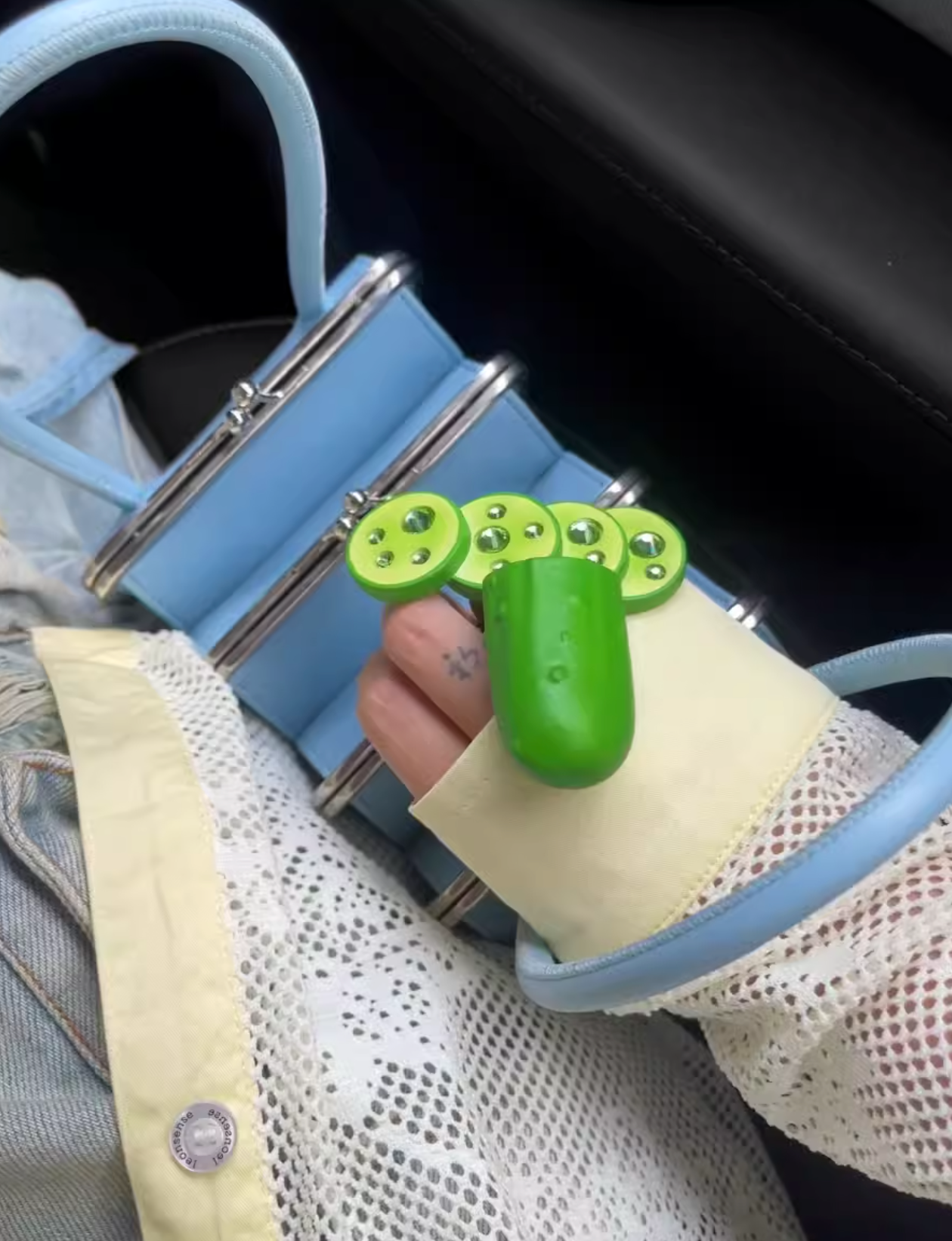 EmoSalad - 3D Printed Cucumber Ring