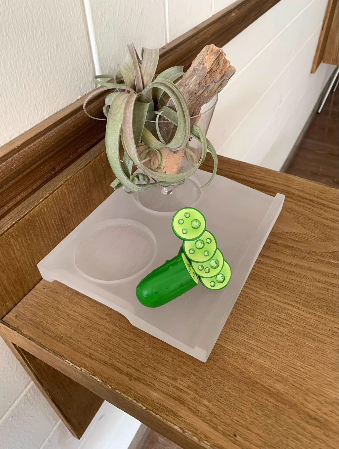 EmoSalad - 3D Printed Cucumber Ring