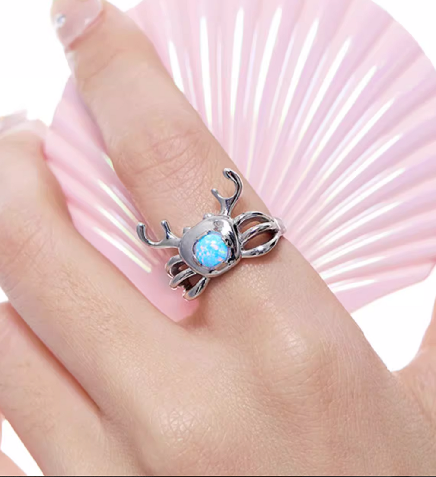 Gelelua - Crab Baby Ring (My Virtual Toys)