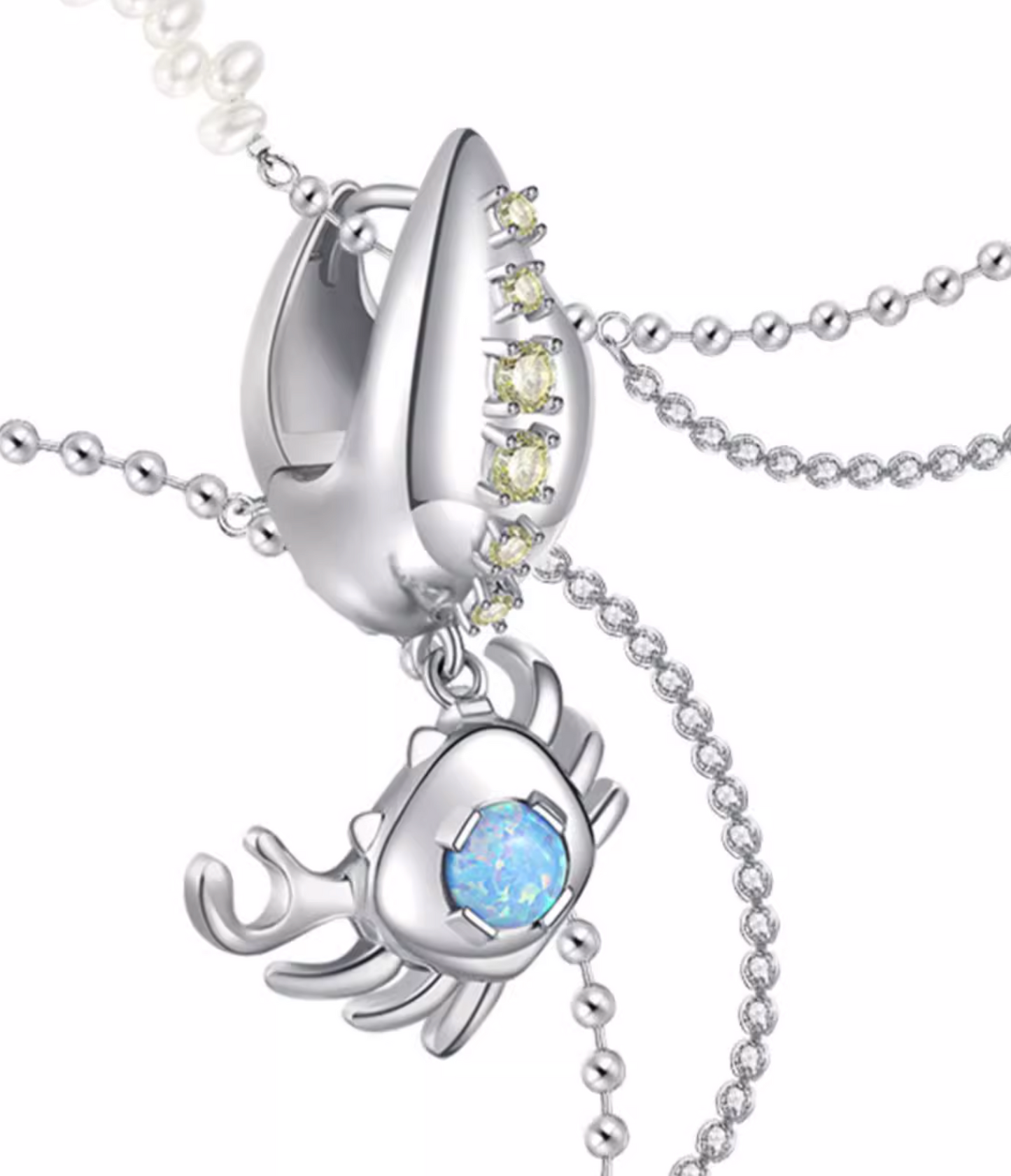 Gelelua - Crab Baby Necklace (My Virtual Toys)