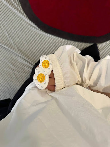 Emo Salad- 3D printed Sunny Side Crystalized Ring